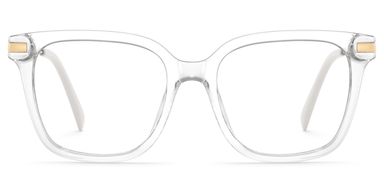 Jacqui Square Clear Glasses