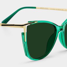 Yomary Cateye Green Glasses4