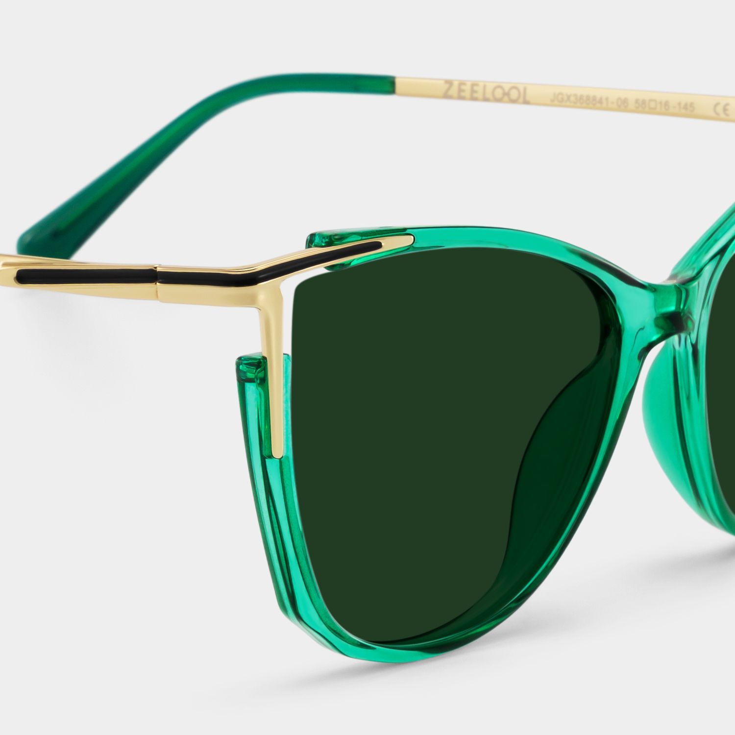 Cateye Yomary Green Eyeglasses and Glasses Frames Deals4