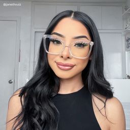 Isaebella Clear Butterfly Glasses7