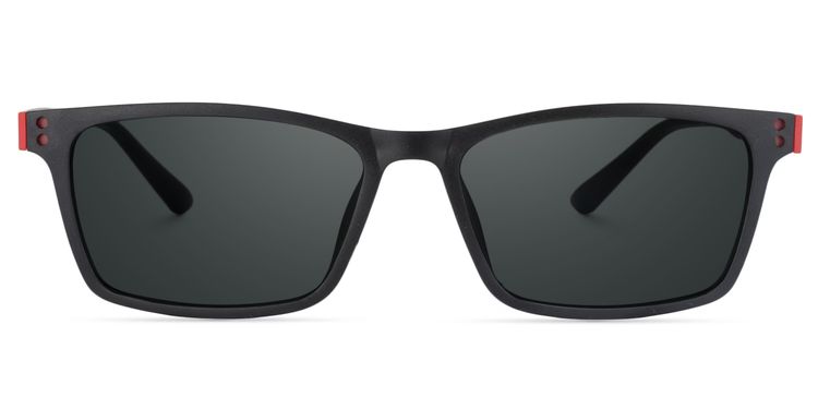 Cheche Rectangle Black Glasses