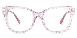 Vernella Square Pink Glasses1