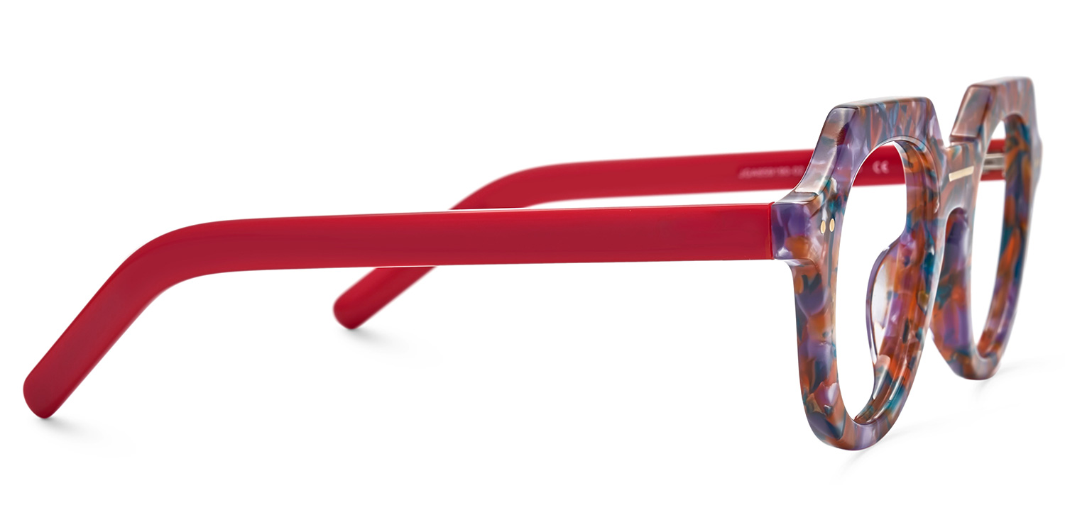 Floral Geometric Eyewear - Jameica on Sale | ZEELOOL UK2