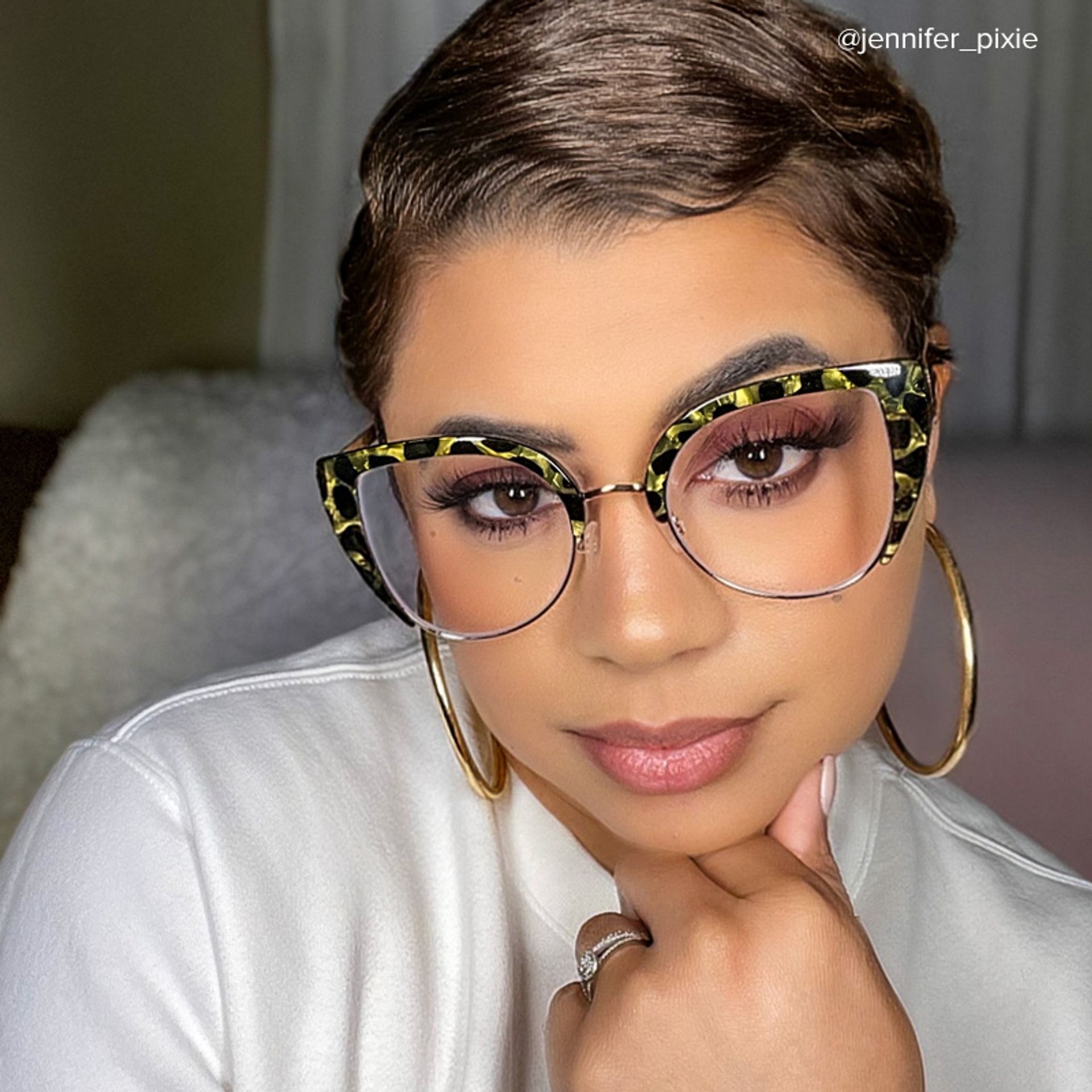 Brewer Cateye Tortoise Eyeglasses | ZEELOOL UK6