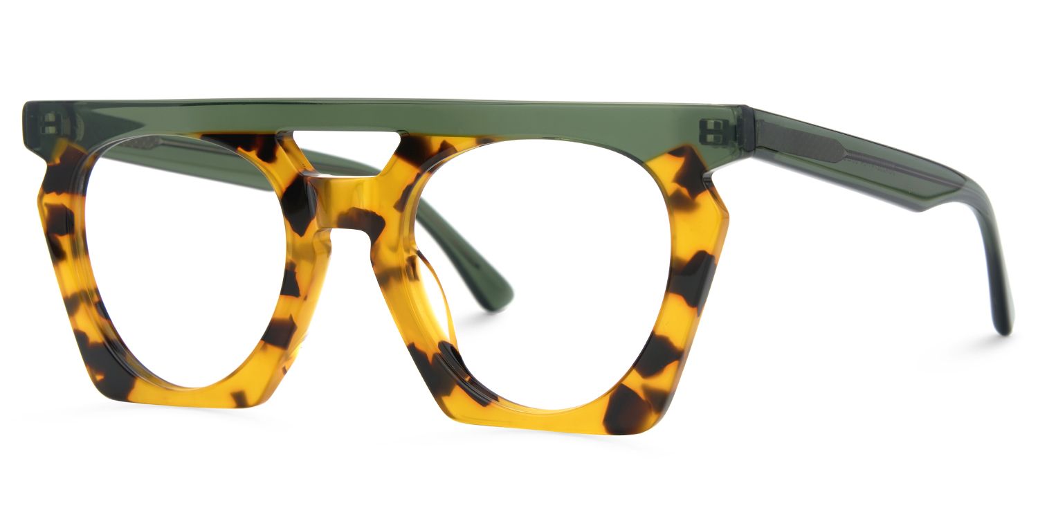 Machado Aviator Two-Tone Eyeglasses and Frame Glasses1