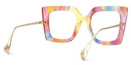 Qatar Square Rainbow Glasses3