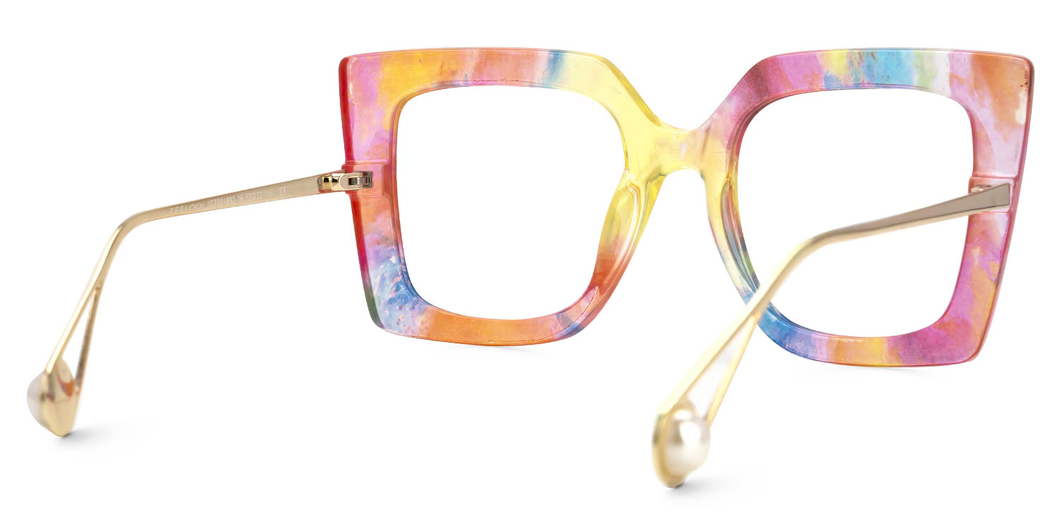 Qatar Square Rainbow Glasses3