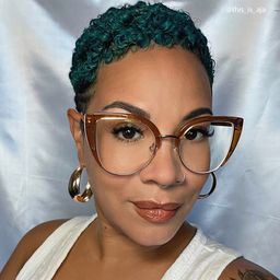 Brewer Brown Cat eye Glasses4