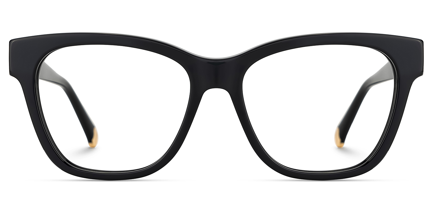 Julian Square Black Glasses1