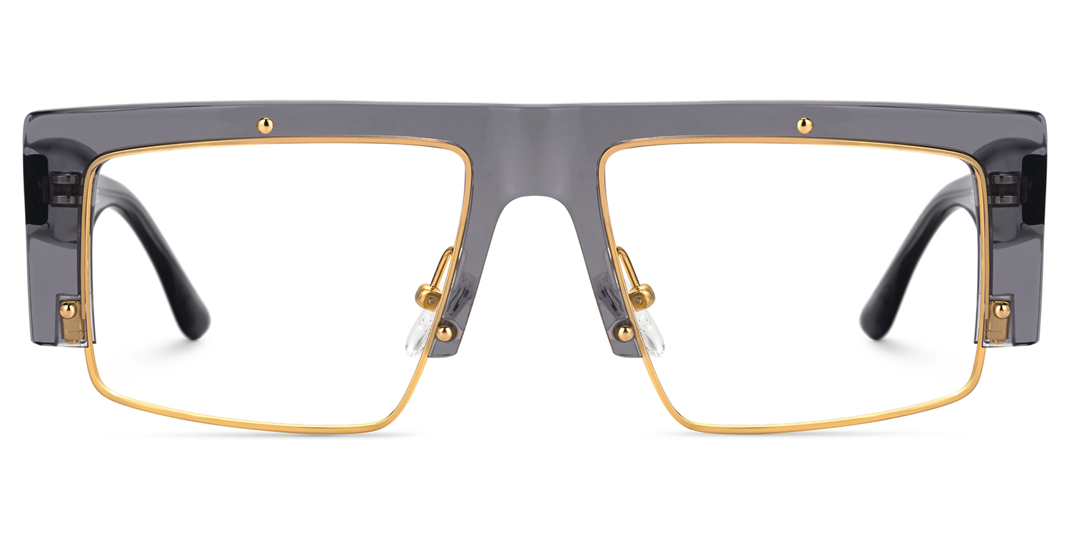 Maldonado Rectangle Gray Glasses1