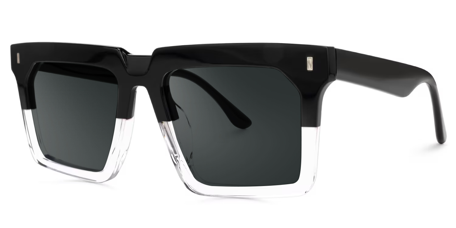 Moreland Rectangle Two-Tone Glasses3