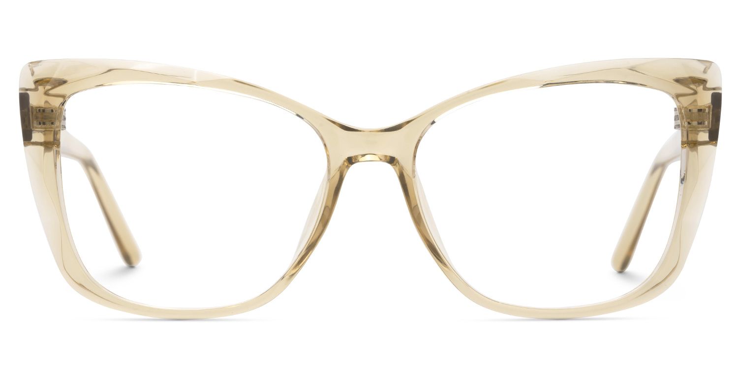 Farris Cat eye Beige Eyeglasses and Glasses Frames0