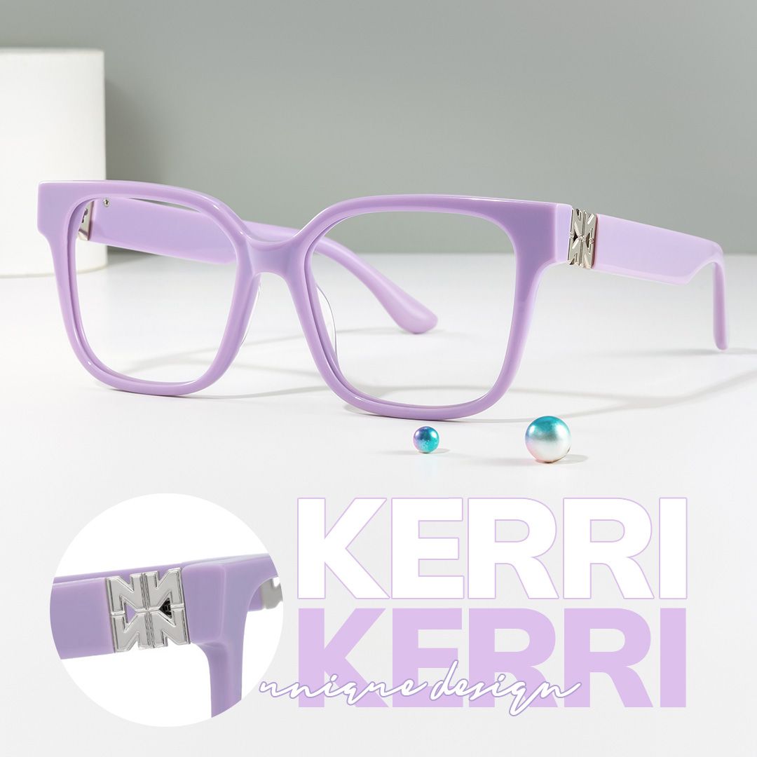 Kerri Wide Cow Print Glasses with Square Frames | ZEELOOL UK5