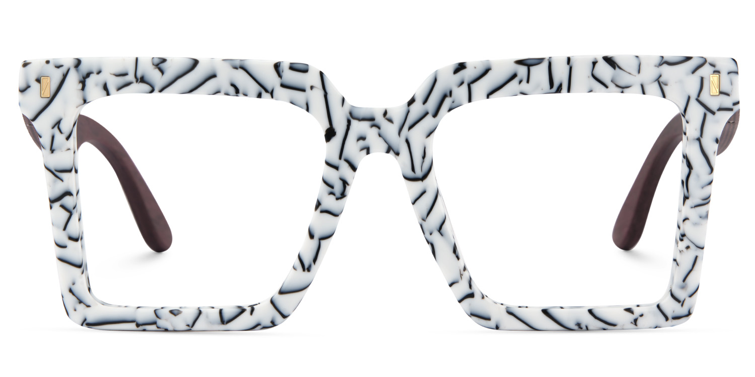 Pierre Square Pattern Glasses1