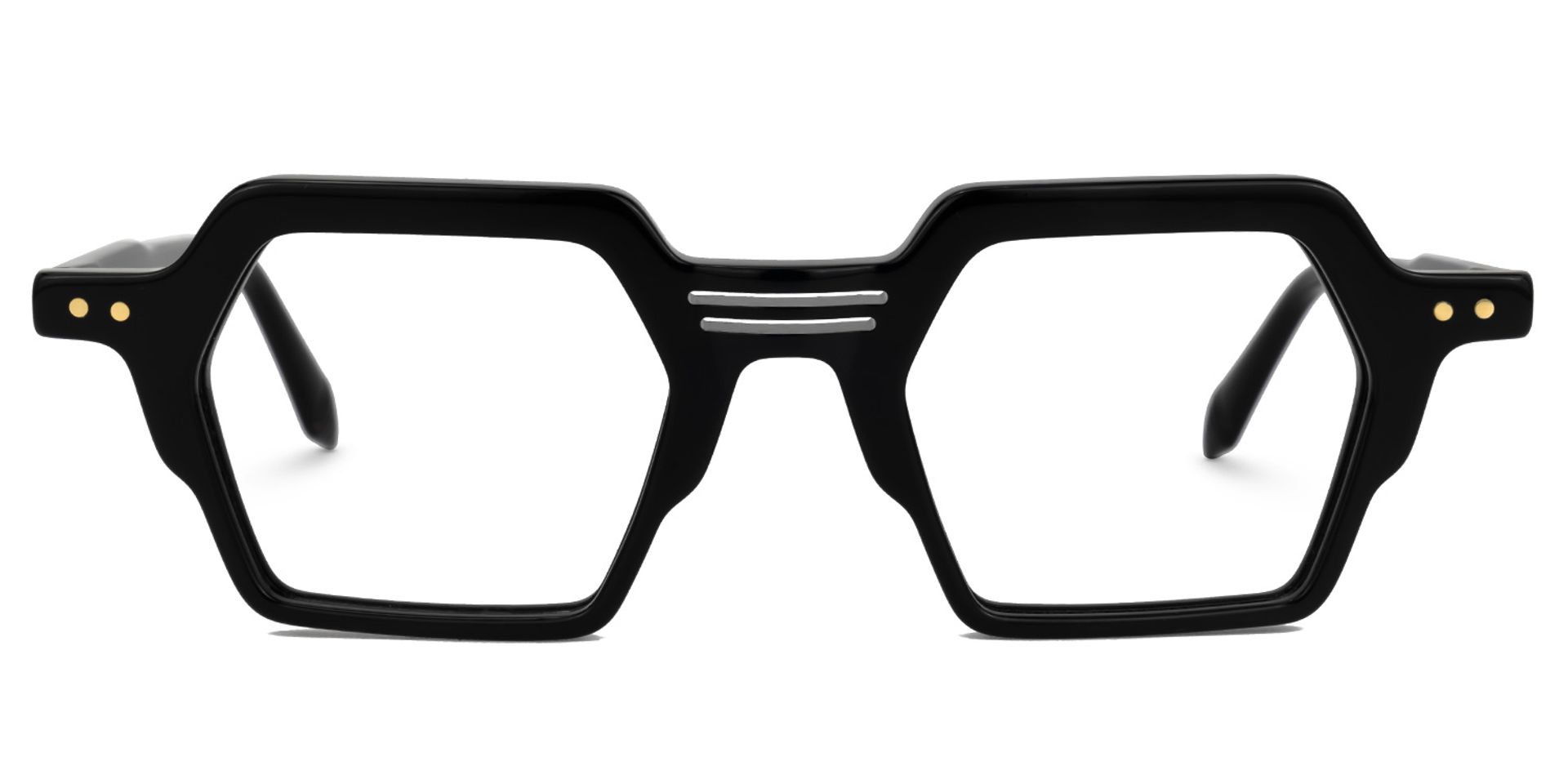 Genesys Geometric Black Glasses0