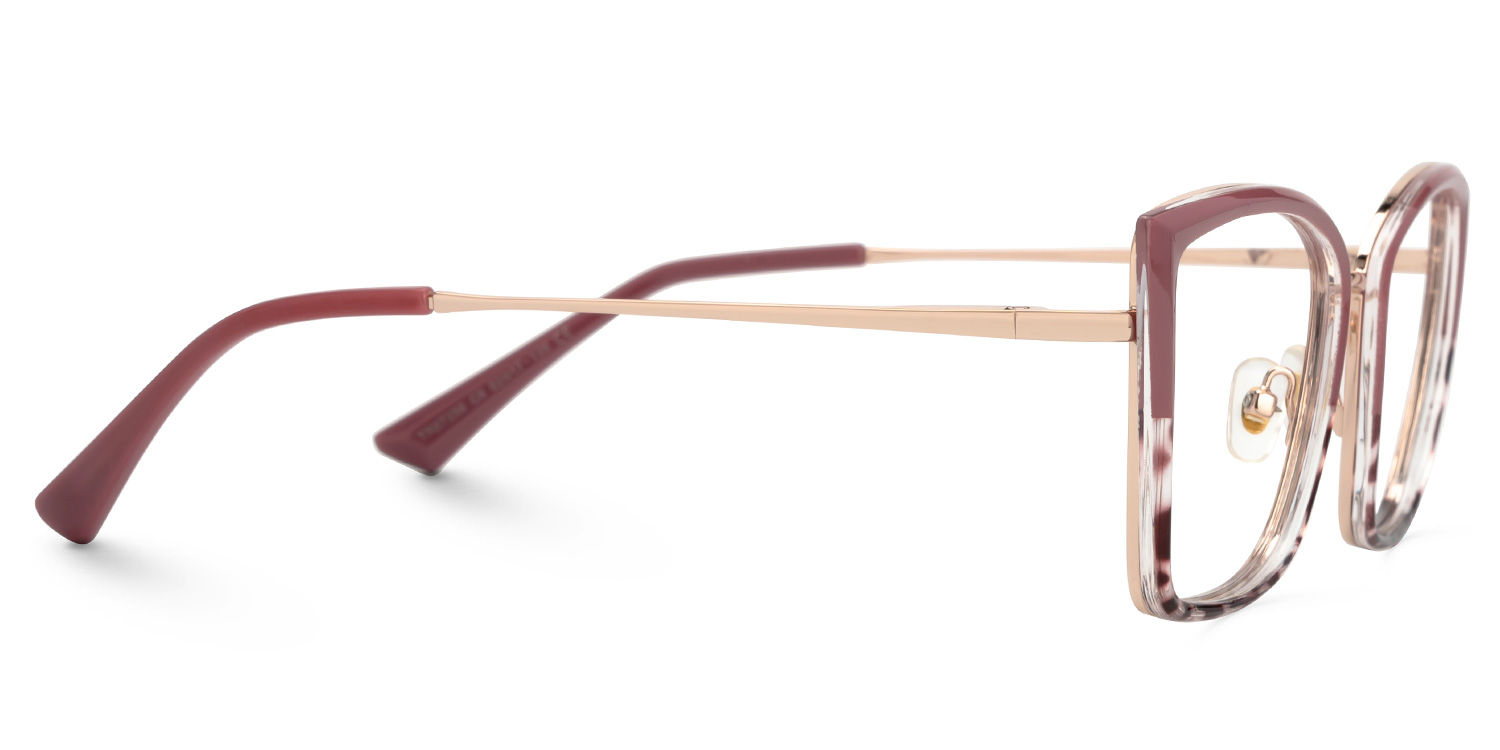 Mariie Butterfly Red Full-Frame Glasses | ZEELOOL UK2