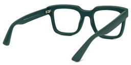 Liizbeett Square Green Glasses3