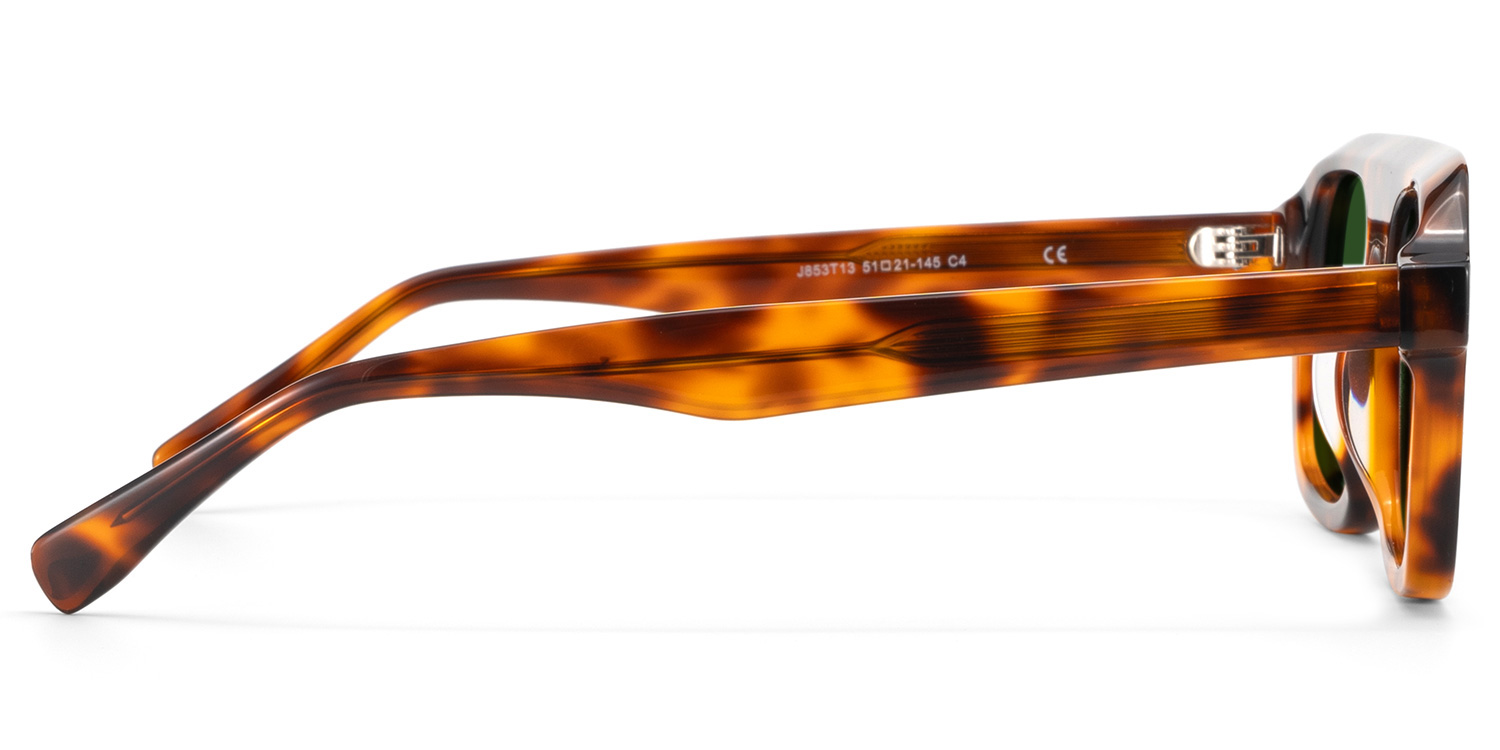 Nomad Rectangle Polarized Sunglasses in Acetate Material3