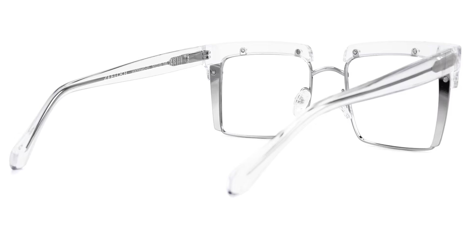 Kiana Square Clear Frame Glasses | Zeelool Optical4