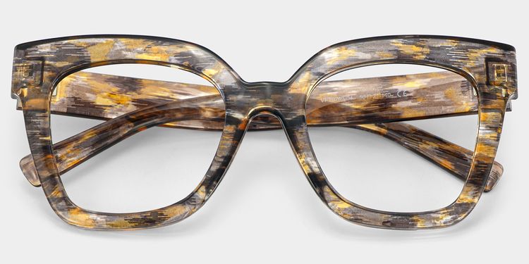 Malcolm Square Brown Glasses