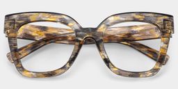 Malcolm Brown Square Glasses1