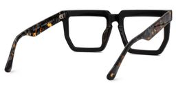 Daniela Rectangle Blue Glasses3