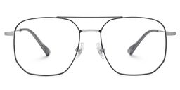 Chassidy Aviator Silver Glasses0