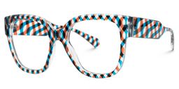Reineke Square Multicolor Glasses1