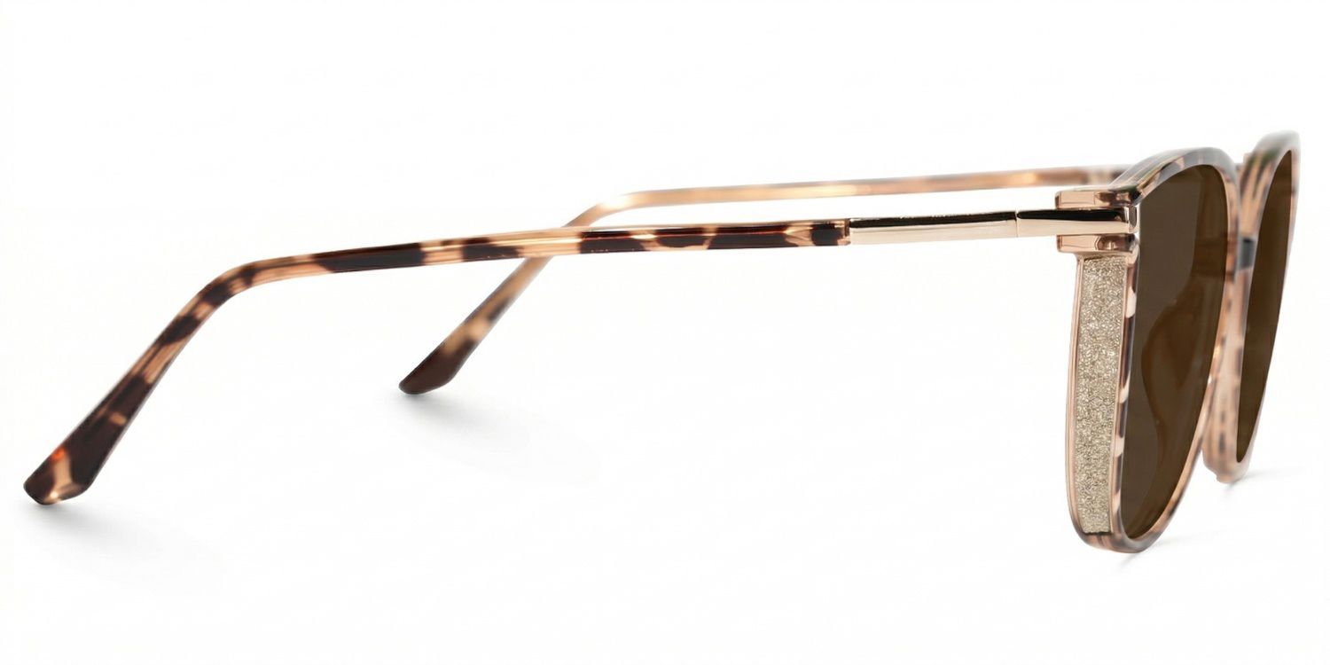Rodz Pale Tortoiseshell Glasses with Square Thin frame2