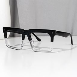 Moreland Rectangle Two-Tone Glasses4