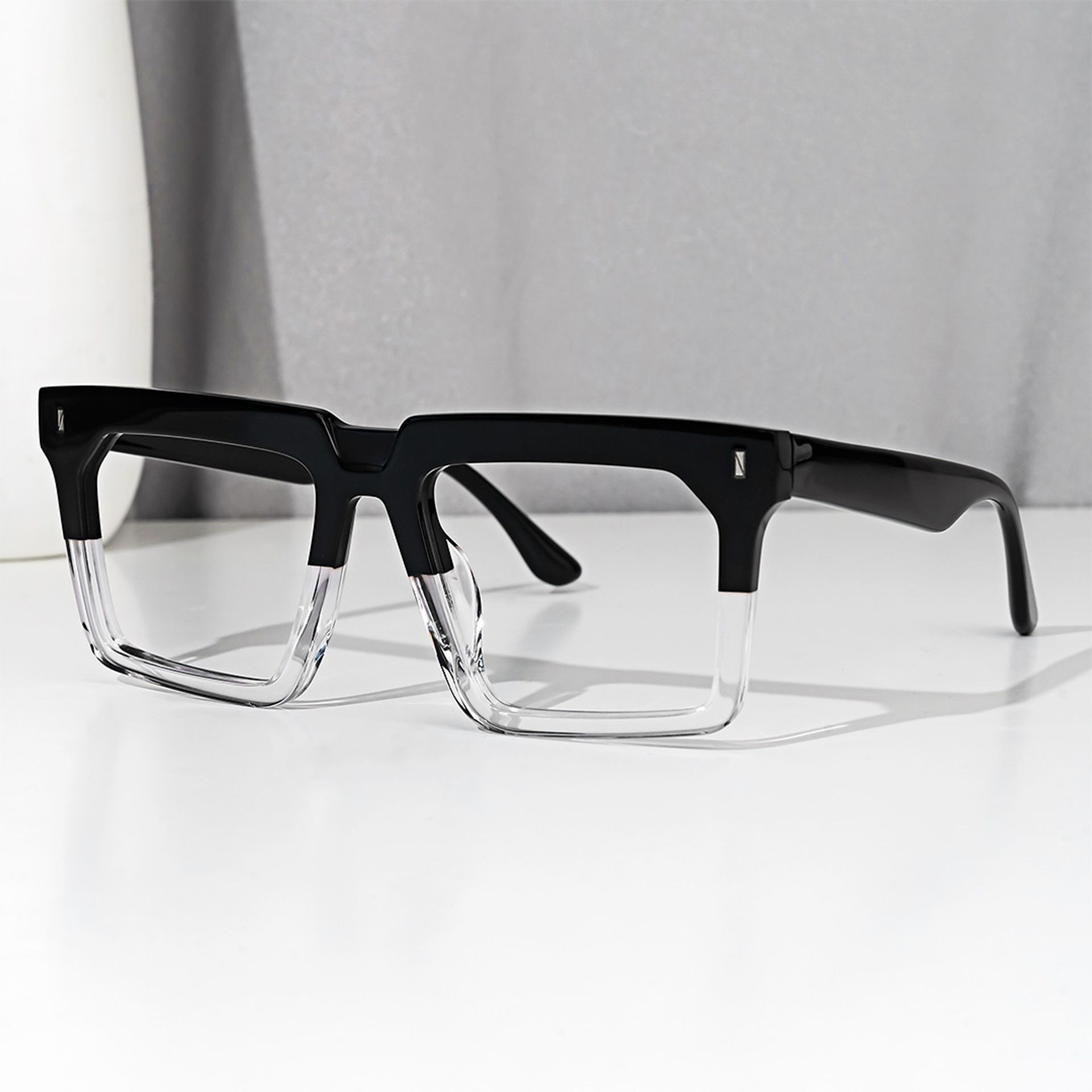 Moreland Rectangle Two-Tone Eyeglasses Online4