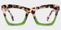 Benitez Two-Tone Square Glasses2