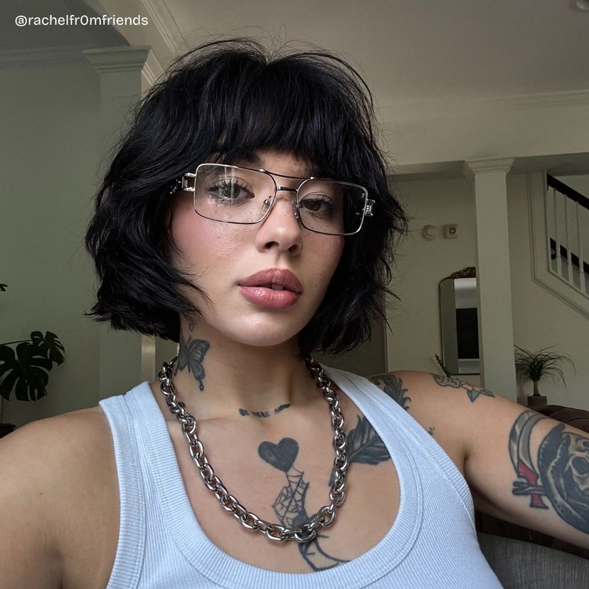 Eric Silver Aviator Glasses