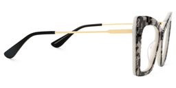 Kasim Butterfly Black Glasses2