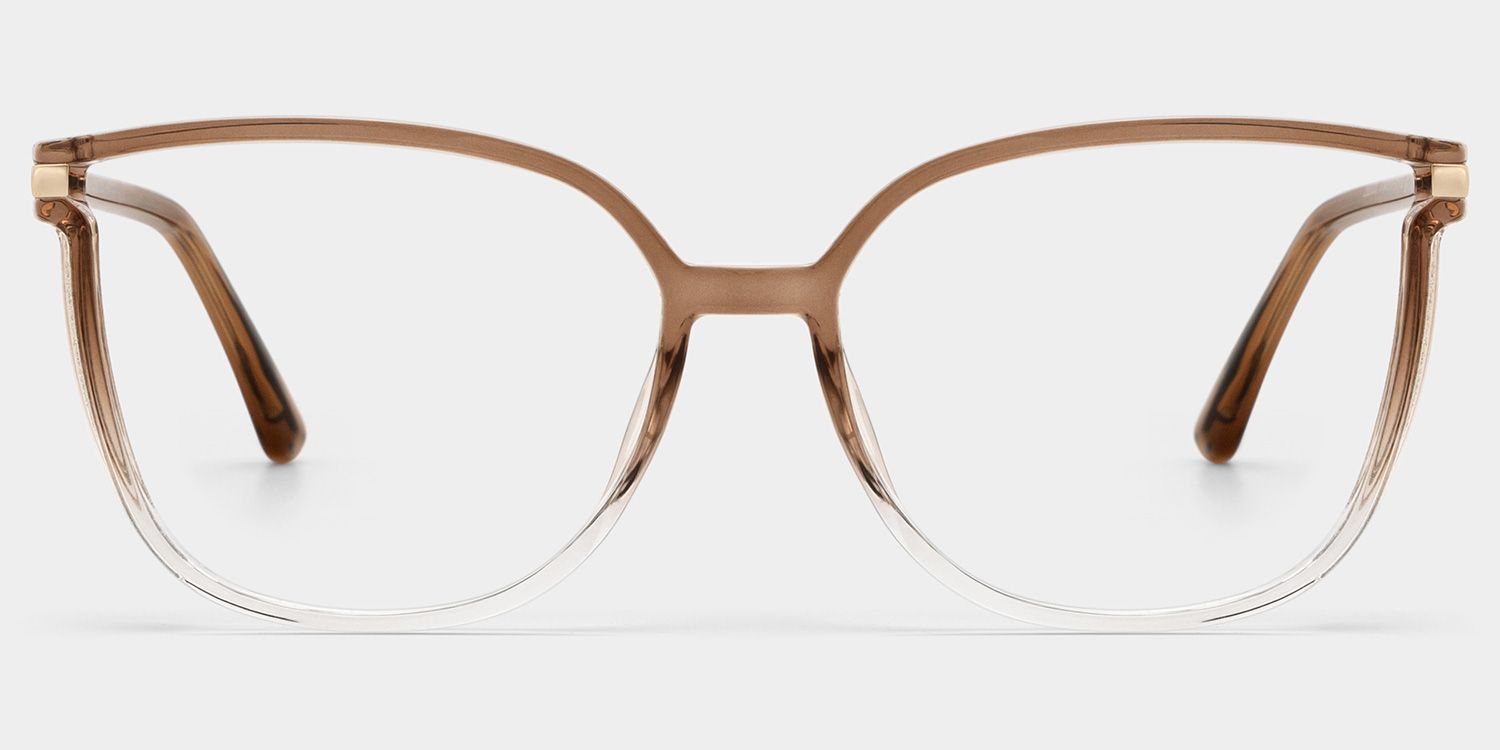 Rodz Square Brown Eyeglasses and Thin Frames Glasses0