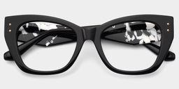 Skylar Black Butterfly Glasses2