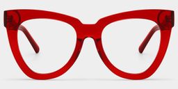 Yaser Cateye Red Glasses0