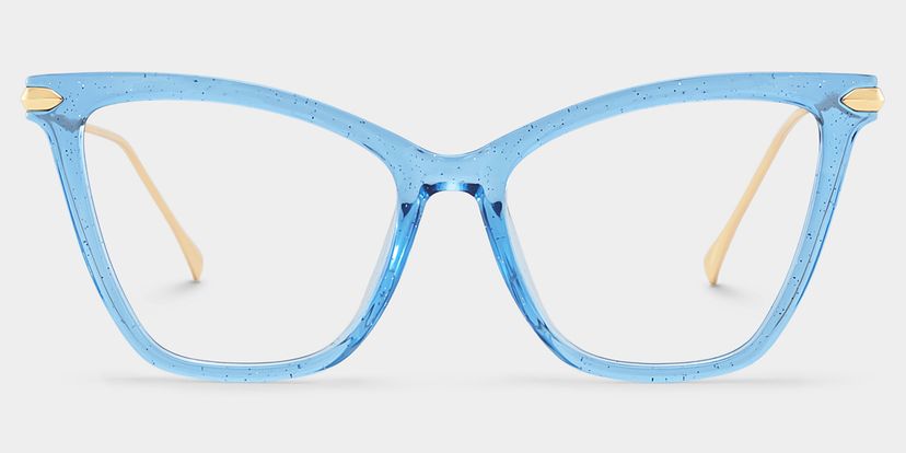 Hilary Butterfly Blue Glasses