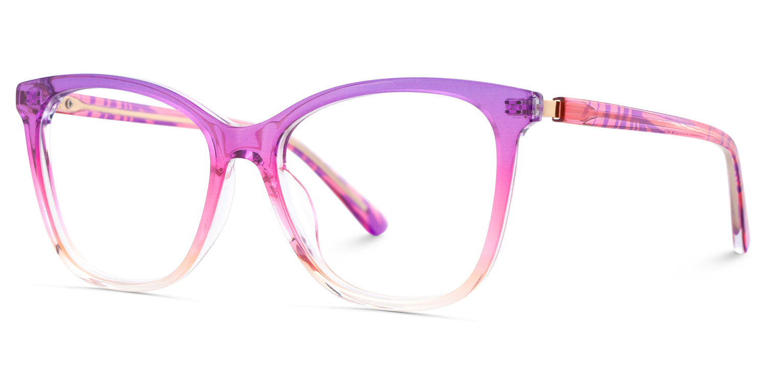 Gage Butterfly Purple Color Frame Glasses for Women | ZEELOOL UK3
