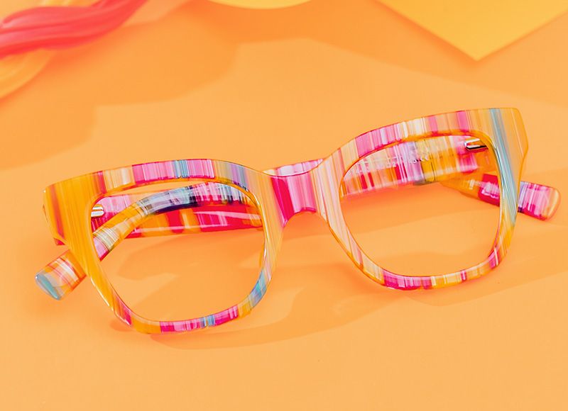 Nereyda Candy Glasses Twizzlers Frames | ZEELOOL UK5
