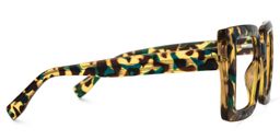 Bratzy Square Turquoise Tortoise Shell Glasses2