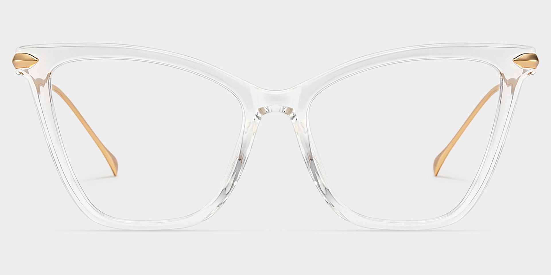 Hilary Butterfly Clear Frame Glasses | Zeelool0