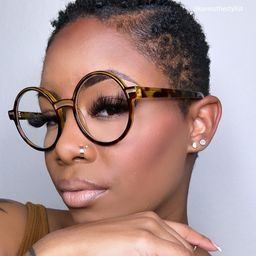 Chantel Tortoise Round Glasses7