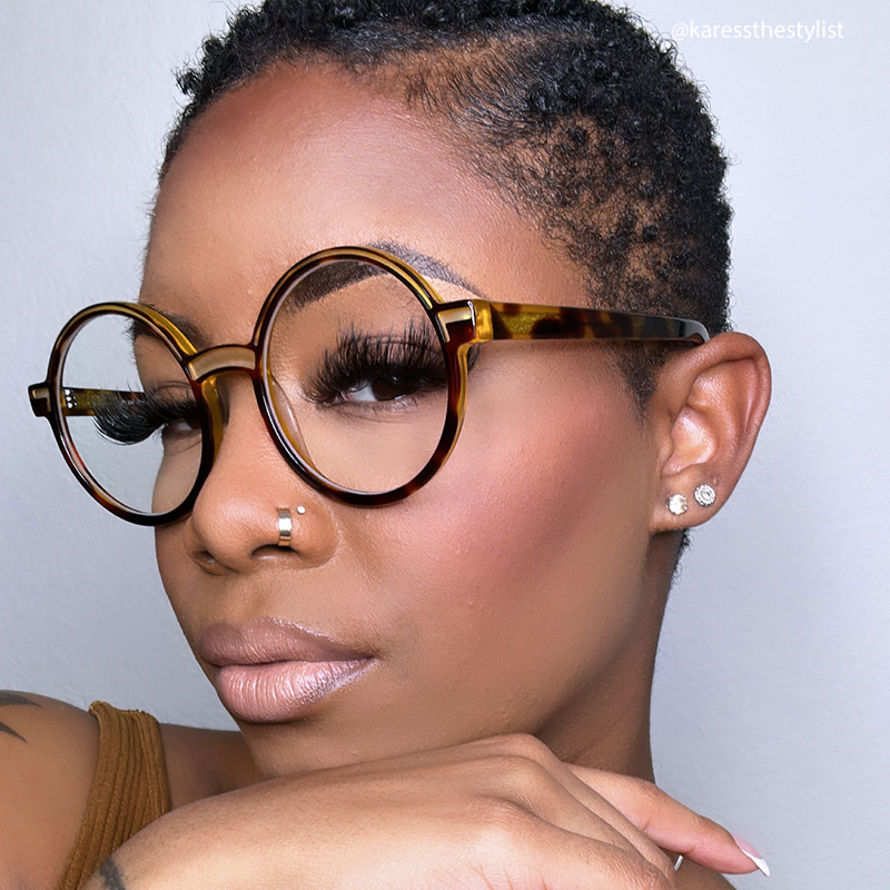 Chantel Round Tortoise Glasses7
