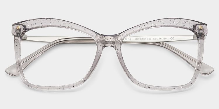 Isaebella Smoke Gray Butterfly Glasses
