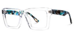 Kenish Square Clear Glasses1