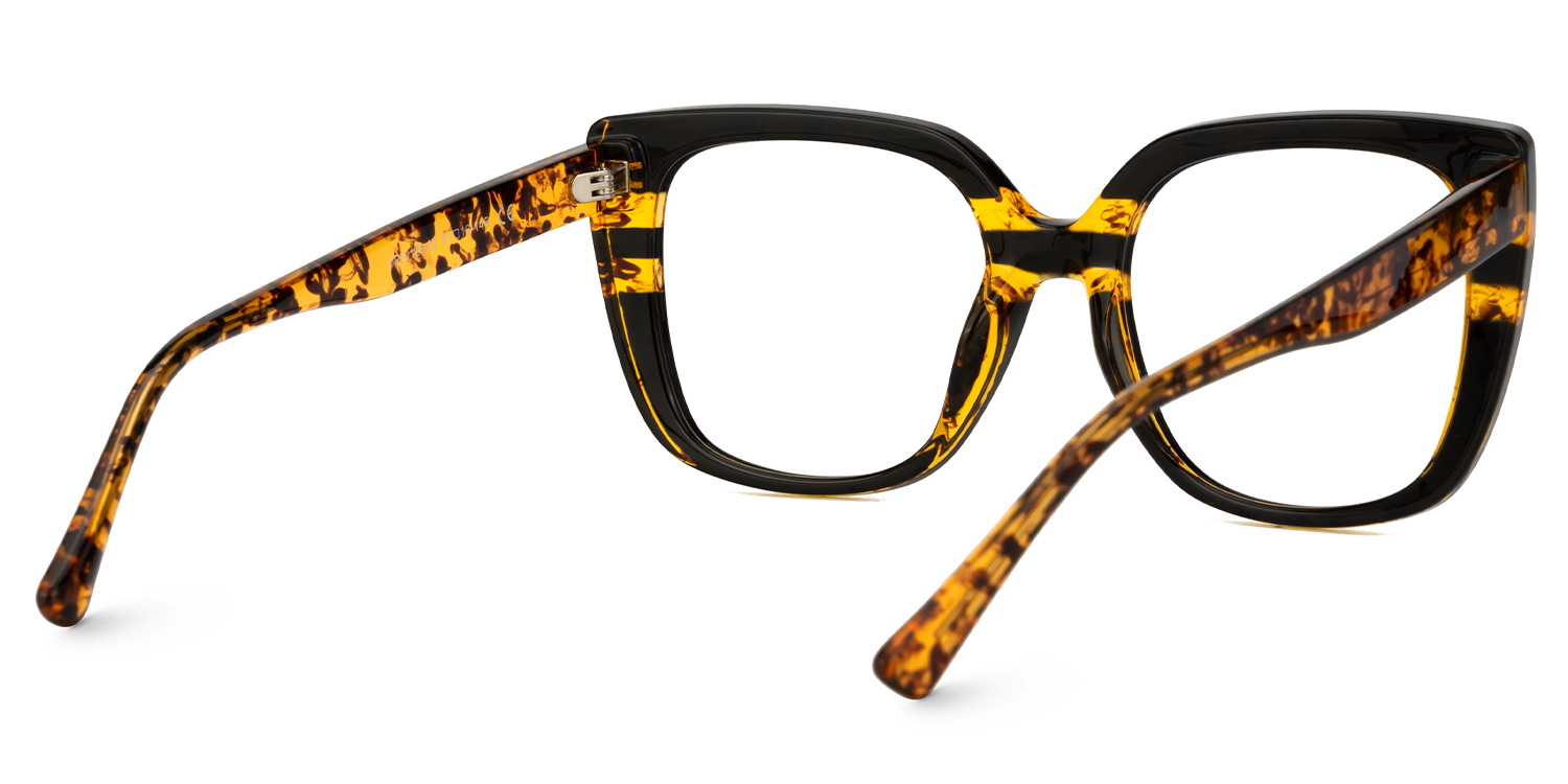 Brenda Square Tortoise Glasses3