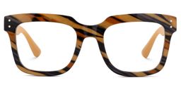 Liizbeett Square Multicolor Glasses0