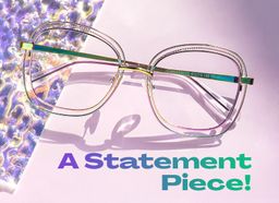 Dilcia Square Iridescent Glasses4