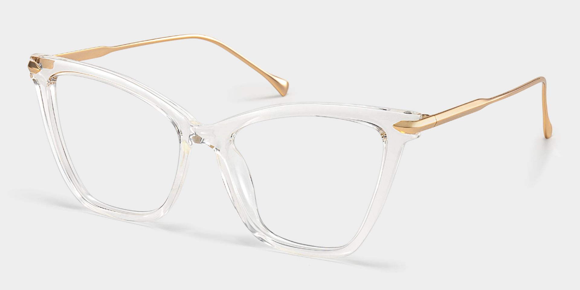 Hilary Butterfly Clear Frame Glasses | Zeelool2